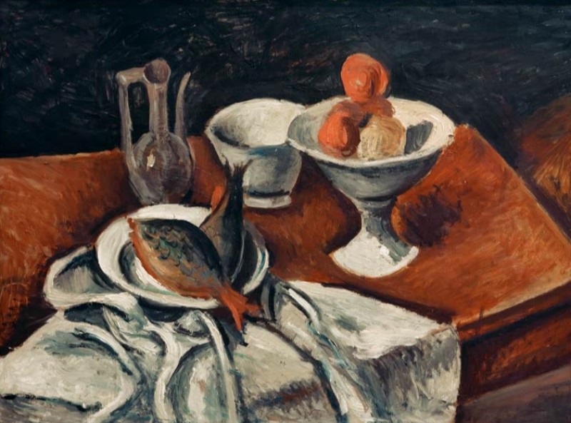 Still Life with Fishes, 1913 | André Derain | Giclée Canvas Print