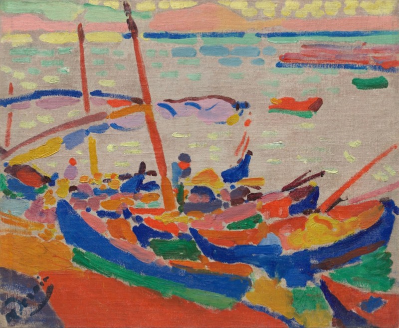 Fishing Boats, Collioure, 1905 | André Derain | Giclée Canvas Print