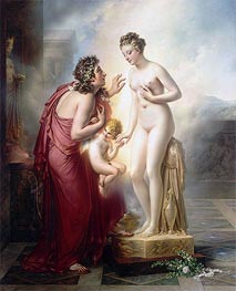 Pygmalion and Galatea, c.1813/19 by Girodet de Roussy-Trioson | Canvas Print