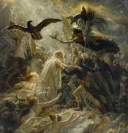 Apotheosis of the French Heros who Died for the Homeland during the Liberte War, c.1800 by Girodet de Roussy-Trioson | Giclée Art Print