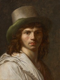 Self-Portrait, 1795 | Girodet de Roussy-Trioson