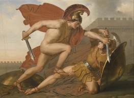 The Combat, 1813-1814 | Girodet de Roussy-Trioson