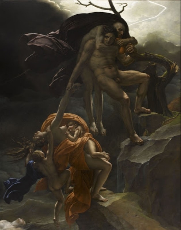 The Flood, 1806 | Girodet de Roussy-Trioson | Giclée Canvas Print