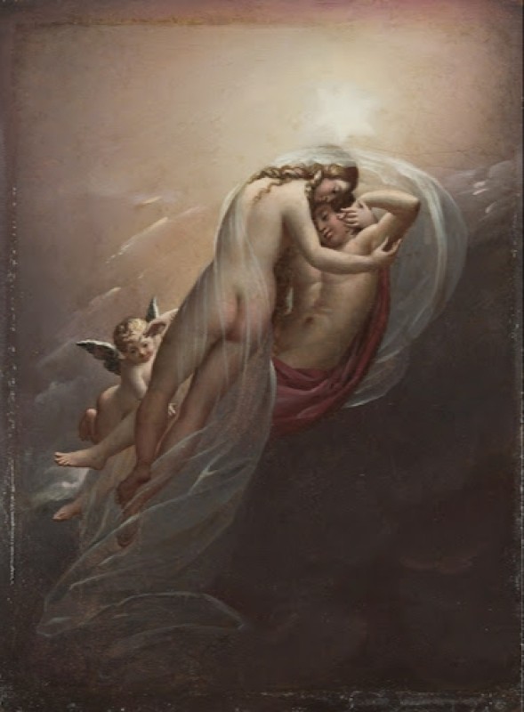Aurora And Cephalus, 1810 | Girodet de Roussy-Trioson | Giclée Canvas Print