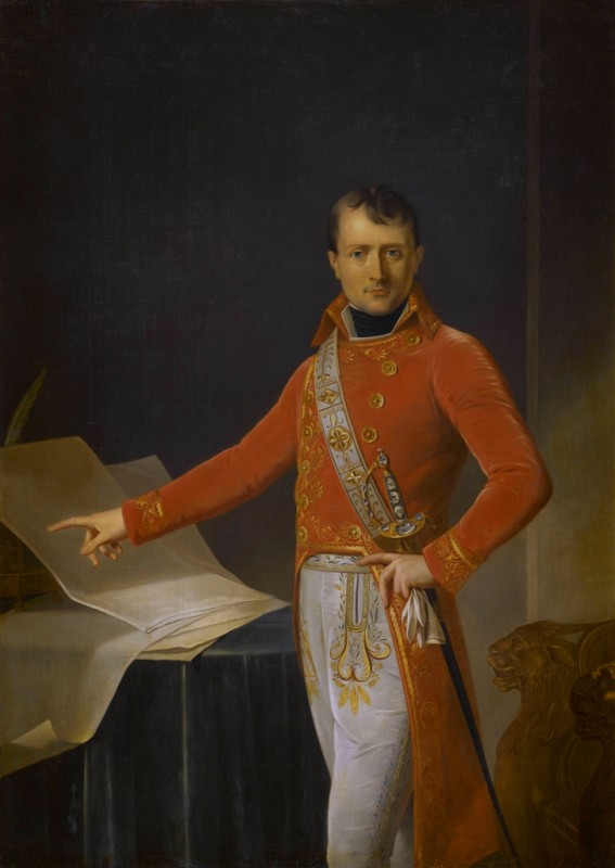 Portrait of Napoleon I, c.1801/35 | Girodet de Roussy-Trioson | Giclée Canvas Print