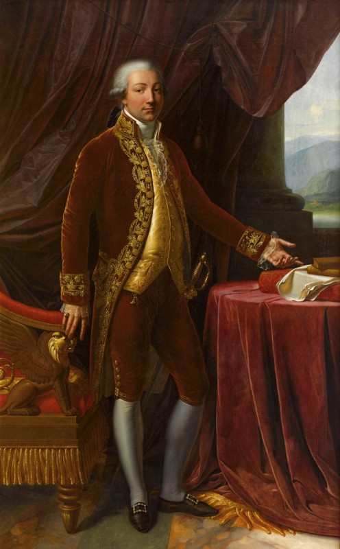 Charles-Marie Bonaparte, 1805 | Girodet de Roussy-Trioson | Giclée Canvas Print