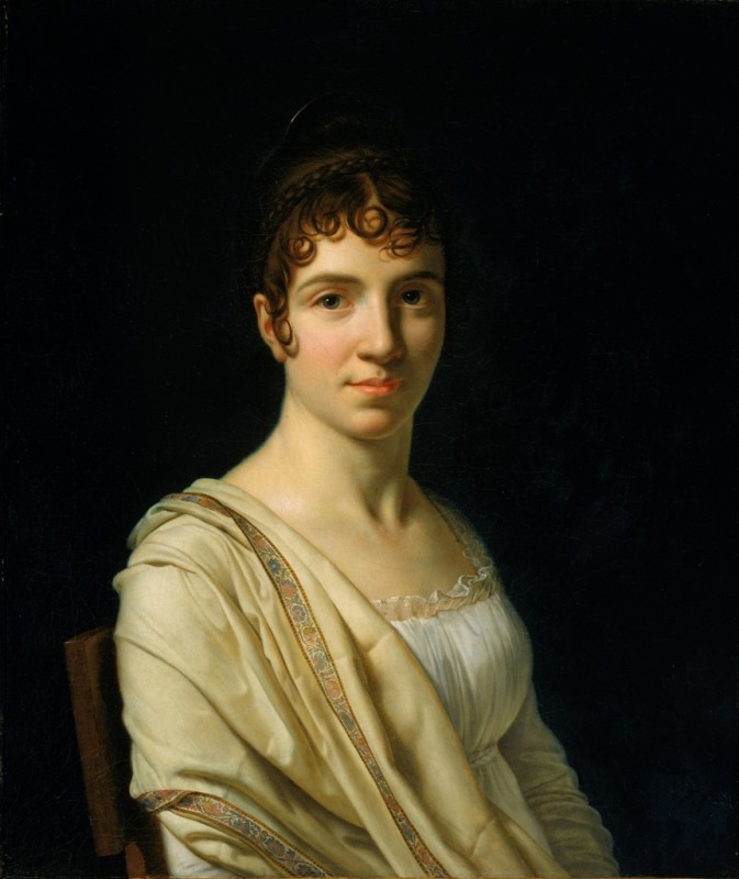 Madame Cabanis (Charlotte-Félicité Grouchy), 1804 | Girodet de Roussy-Trioson | Giclée Canvas Print