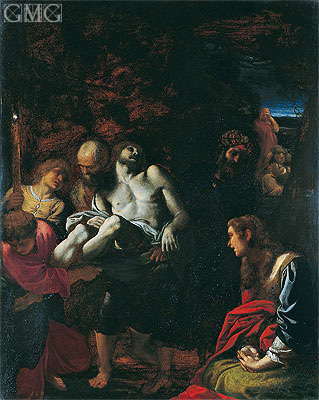 Annibale Carracci | The Burial of Christ, 1595 | Giclée Canvas Print