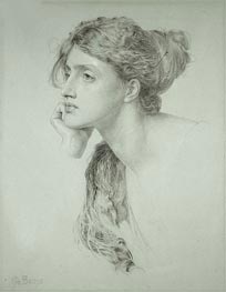 Sandys | Woman's Head, undated | Giclée Paper Print