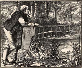 The Old Chartist, 1862 von Sandys | Papier-Kunstdruck