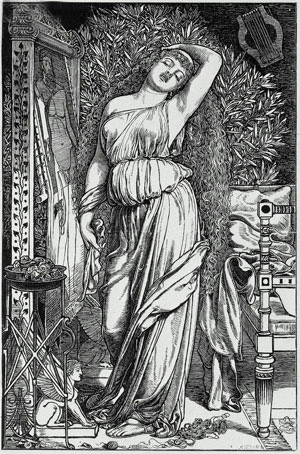 Danae in the Brazen Chamber, 1888 | Sandys | Giclée Paper Art Print