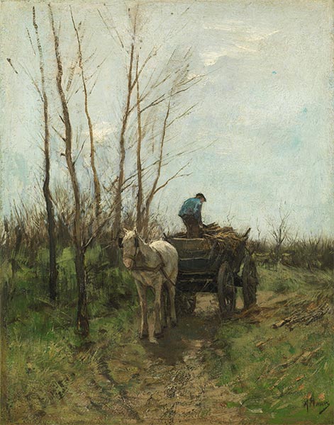 Gathering Wood, n.d. | Anton Mauve