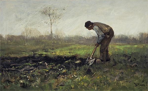 Field Labour, c.1855/88 | Anton Mauve