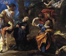 Martyrdom of the Saints Placido, Flavia, Eutichio and Vittorino | Correggio | Painting Reproduction