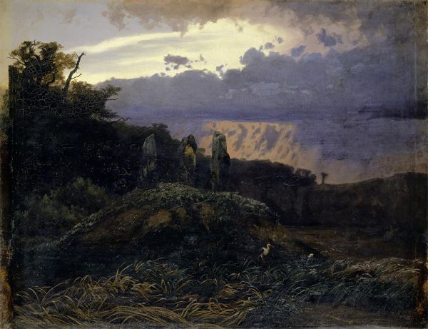 Dolmen, 1847 | Arnold Bocklin | Giclée Canvas Print