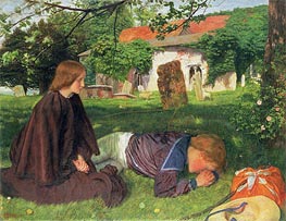 Home from the Sea | Arthur Hughes | Painting Reproduction