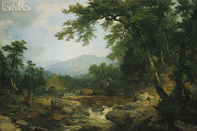 Asher Brown Durand | Monument Mountain, Berkshires, c.1855/60 | Giclée Canvas Print