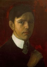 Self-Portrait, 1906 by August Macke | Canvas Print