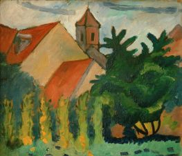 Church in Kandern, 1911 | August Macke