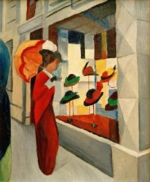 Hat Shop, 1914 | August Macke