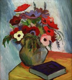 Still Life with Anemones, 1911 | August Macke