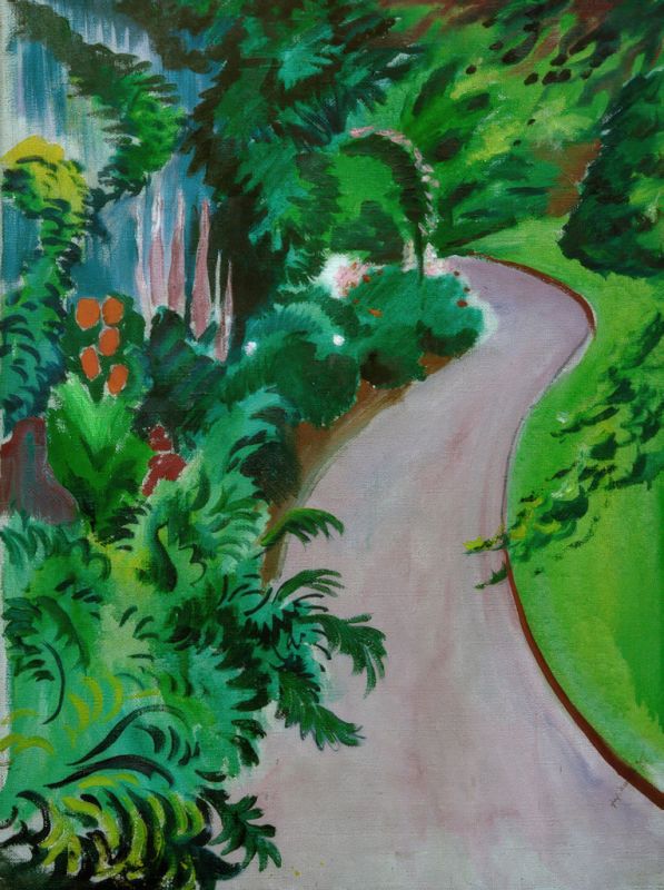Garden Path, 1912 | August Macke | Giclée Canvas Print