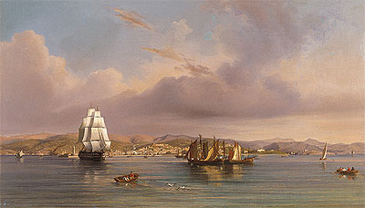 Trieste, 1858 | August Anton Tischbein | Giclée Canvas Print