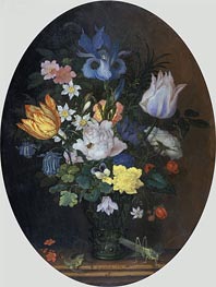 Flower Still Life, 1622 by Balthasar van der Ast | Canvas Print