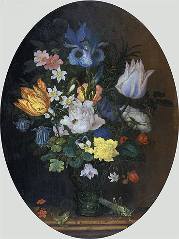 Balthasar van der Ast | Flower Still Life, 1622 | Giclée Canvas Print