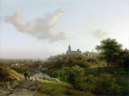A View of Cleves, 1847 by Barend Cornelius Koekkoek | Canvas Print