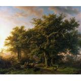 Forest Scene, 1848 - Barend Cornelius Koekkoek