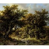 Oak Forest, 1856 - Barend Cornelius Koekkoek