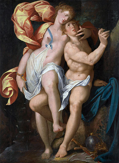 Angelica and Medoro, 1580 | Bartholomeus Spranger | Giclée Canvas Print