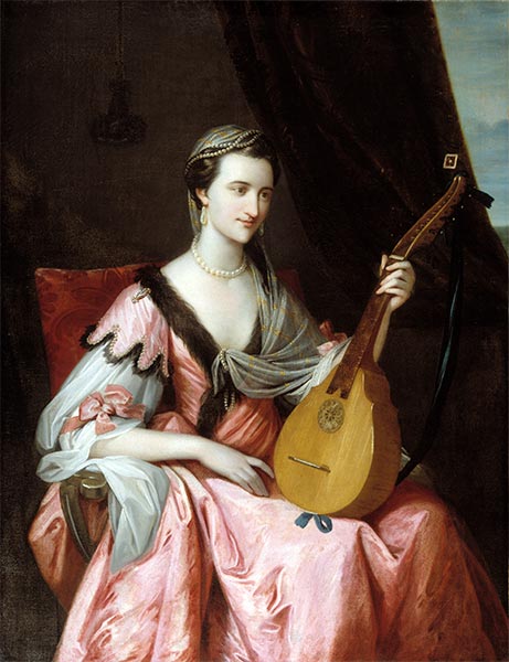 Mary Hopkinson, c.1764 | Benjamin West