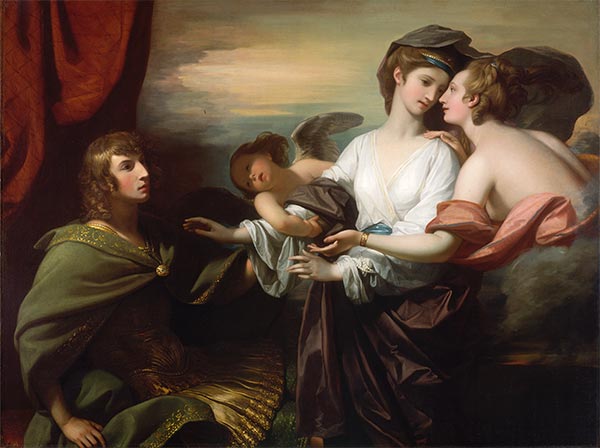 Helen Brought to Paris, 1776 | Benjamin West