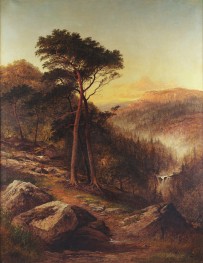 Wasserfälle von Bettws-y-Coed, 1869 von Benjamin Williams Leader | Giclée Leinwand-Kunstdruck