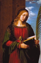 Heilige Barbara, c.1508/10 | Bernardino Luini
