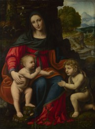 The Virgin and Child with Saint John, n.d. | Bernardino Luini