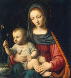 The Madonna of the Carnation, 1515 | Bernardino Luini