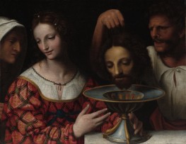 Salome with the Head of Saint John the Baptist, 1500s | Bernardino Luini