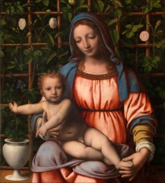Madonna and Child (Madonna of the Rose Garden), c.1500/10 | Bernardino Luini