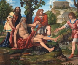 The Mockery of Ham, c.1510/15 | Bernardino Luini
