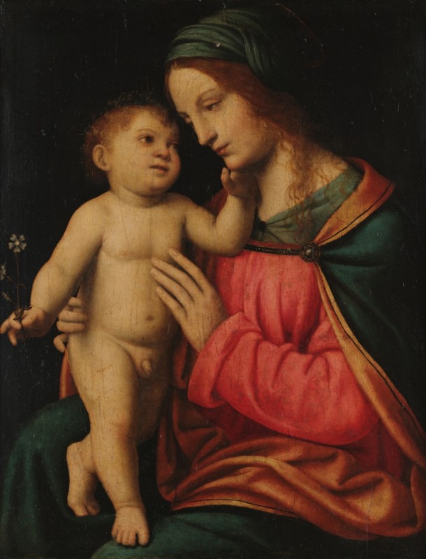 The Madonna with Child (Madonna Oggioni), 1515 | Bernardino Luini | Giclée Canvas Print