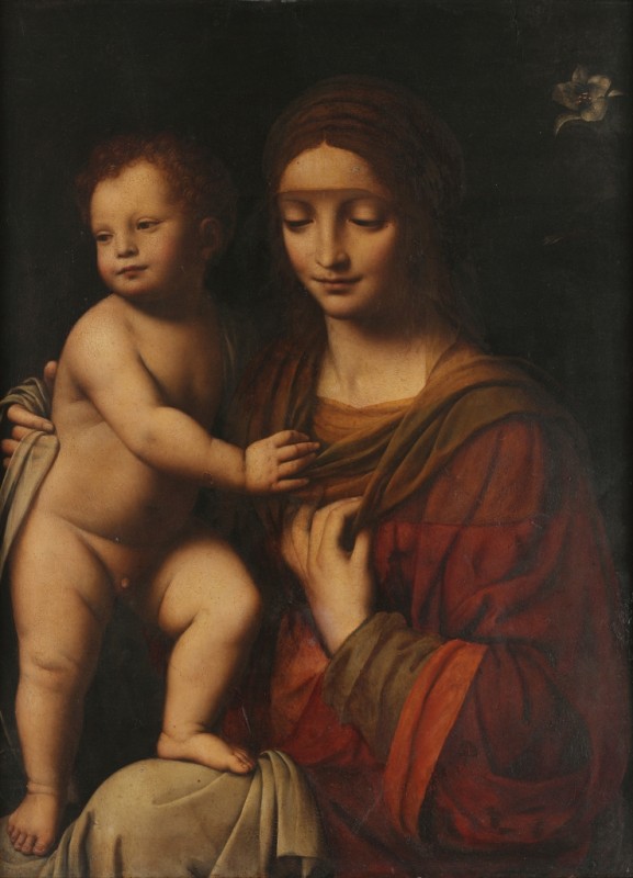 Madonna and Child, c.1510/20 | Bernardino Luini | Giclée Canvas Print