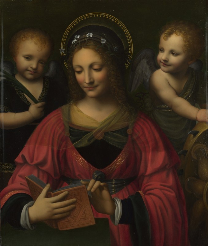 Saint Catherine, n.d. | Bernardino Luini | Giclée Canvas Print