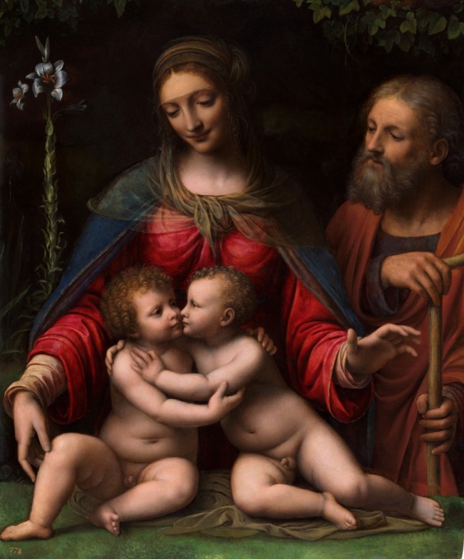 Holy Family, n.d. | Bernardino Luini | Giclée Canvas Print