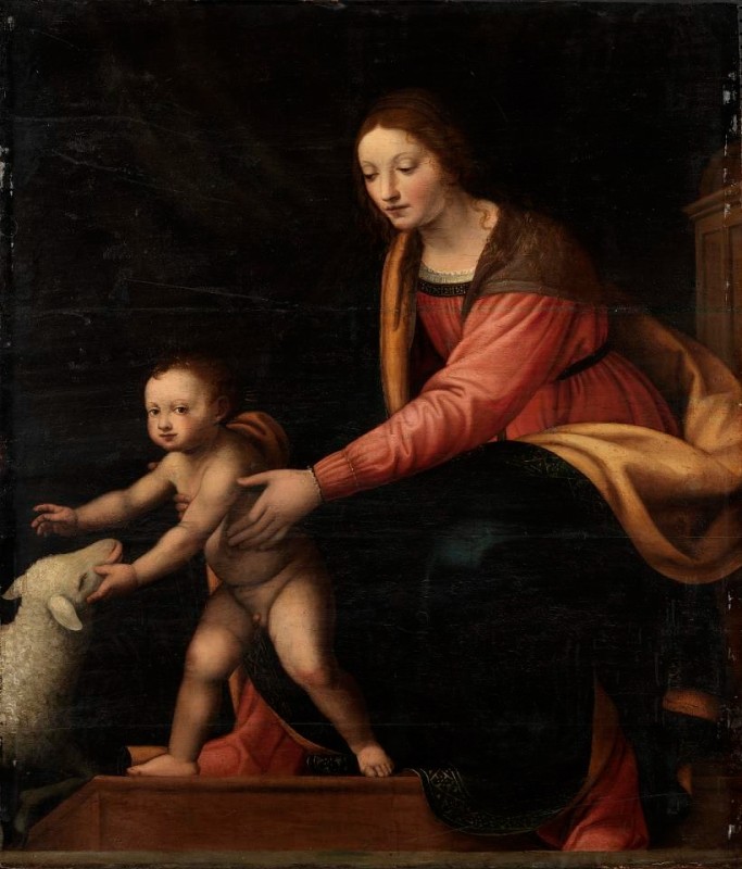 Madonna and Child, n.d. | Bernardino Luini | Giclée Canvas Print