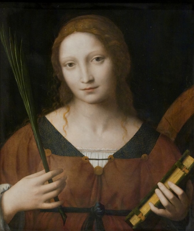 Saint Catherine of Alexandria, c.1495/32 | Bernardino Luini | Giclée Canvas Print