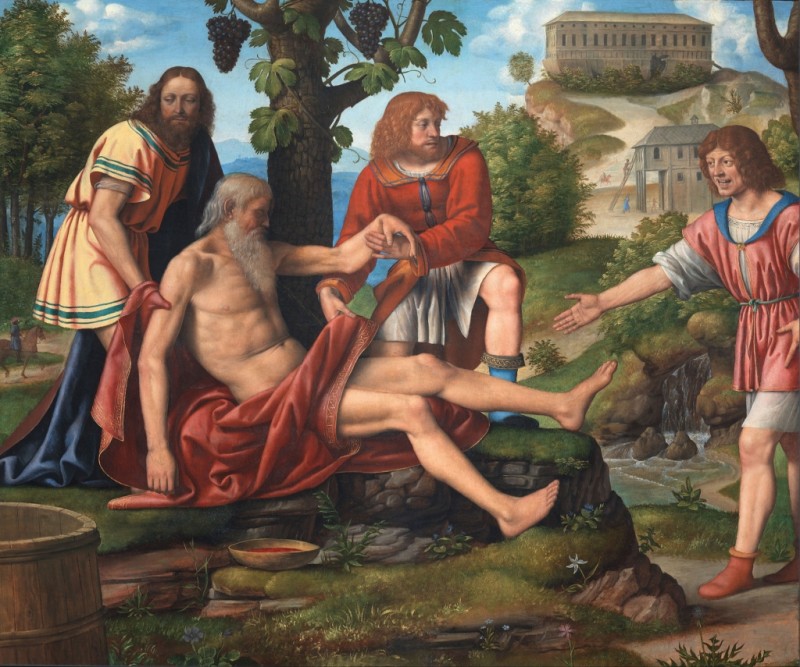 The Mockery of Ham, c.1510/15 | Bernardino Luini | Giclée Canvas Print