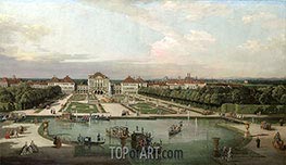 Bernardo Bellotto | Nymphenburg Palace from the Park | Giclée Canvas Print